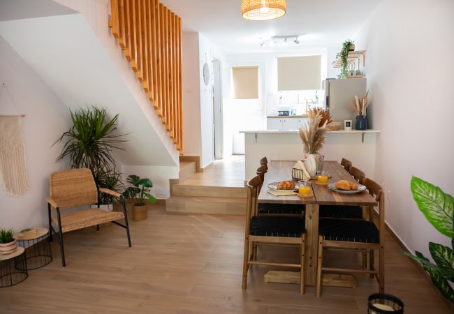 Terraced House in Paphos - estéa • Romi's Boho Holiday 2-Bedroom Townhouse Terraced House in Paphos - estéa • Romi's Boho Holiday 2-Bedroom Townhouse